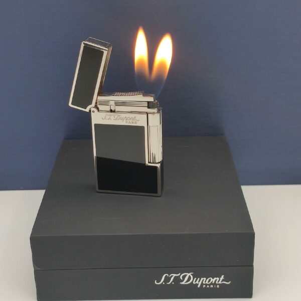 S.T. Dupont Ligne 2 Chinese Lacquer Black Lighter